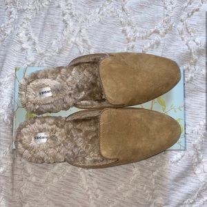 Birdies The Phoebe Faux Fur Slip Ons
